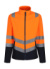 Bunda Pro Hi Vis Softshell Jacket - Regatta, farba - orange/navy, veľkosť - S