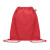 Sťahovací batoh z bio bavlny, farba - červená