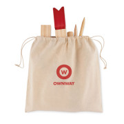 Drevená vonkajšia hádzacia hra