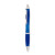 Guľôčkové pero z RPET, farba - transparentní modrá