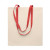 Bavlnená taška 140g, farba - červená