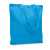270g plátená nákupná taška, farba - turquoise