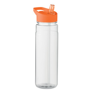 Fľaša RPET 650ml so slamkou