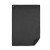 Golfový RPET uterák s háčikom, farba - černá