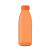 RPET fľaša 500 ml, farba - transparentní oranžová