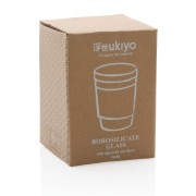 Pohár so silikónovým vrchnákom a úchopom Ukiyo - Ukio