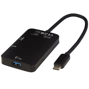 Hliníkový multimediálny adaptér USB C (USB-A/USB-C/HDMI) ADAPT - Tekio