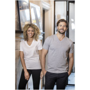 Dámske tričko s krátkym rukávom a výstrihom do V Somoto - Elevate