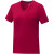 Dámske tričko s krátkym rukávom a výstrihom do V Somoto - Elevate, farba - červená, veľkosť - XS