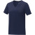 Dámske tričko s krátkym rukávom a výstrihom do V Somoto - Elevate, farba - námořnická modř, veľkosť - XS