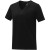 Dámske tričko s krátkym rukávom a výstrihom do V Somoto - Elevate, farba - černá, veľkosť - XS