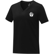 Dámske tričko s krátkym rukávom a výstrihom do V Somoto - Elevate