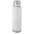 Medená športová fľaša s vákuovou izoláciou s objemom 1 l Thor, farba - bílá