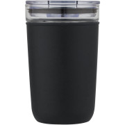 Sklenený kelímok s objemom 420 ml s vonkajšou stenou z recyklovaného plastu Bello