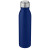 Športová fľaša z nerezovej ocele s objemom 700 ml s kovovým pútkom Harper, farba - tmavě modrá