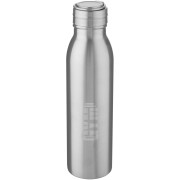 Športová fľaša z nerezovej ocele s objemom 700 ml s kovovým pútkom Harper