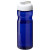 Športová fľaša H2O Active® Base Tritan™ s objemom 650 ml s odklápacím viečkom, farba - modrá