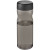 Športová fľaša H2O Active® Base Tritan™ s objemom 650 ml so skrutkovacím uzáverom, farba - charcoal