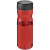 Športová fľaša H2O Active® Base Tritan™ s objemom 650 ml so skrutkovacím uzáverom, farba - červená
