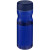 Športová fľaša H2O Active® Base Tritan™ s objemom 650 ml so skrutkovacím uzáverom, farba - modrá