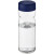 Športová fľaša H2O Active® Base Tritan™ s objemom 650 ml so skrutkovacím uzáverom, farba - průhledná bezbarvá