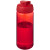 Športová fľaša H2O Active® Octave Tritan™ s objemom 600 ml s odklápacím viečkom, farba - červená