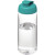 Športová fľaša H2O Active® Octave Tritan™ s objemom 600 ml s odklápacím viečkom, farba - průhledná bezbarvá
