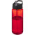 Športová fľaša H2O Active® Octave Tritan™ s objemom 600 ml s viečkom s hubicou, farba - červená