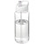 Športová fľaša H2O Active® Octave Tritan™ s objemom 600 ml s viečkom s hubicou, farba - průhledná čirá