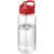 Športová fľaša H2O Active® Octave Tritan™ s objemom 600 ml s viečkom s hubicou, farba - průhledná bezbarvá