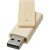 Bambusový USB flash disk s kapacitou 8 GB Rotate, farba - béžová