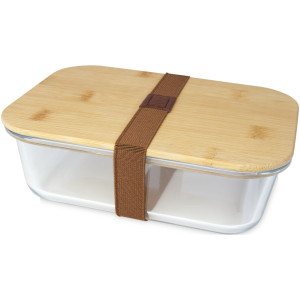 Sklenená obedová krabička s bambusovým viečkom Roby - Seasons