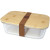 Sklenená obedová krabička s bambusovým viečkom Roby - Seasons, farba - přírodní