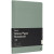 Poznámkový blok v pevnej väzbe veľkosti A5 Karst® - Karst, farba - vřesově zelená