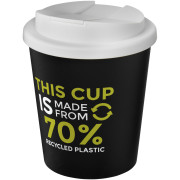 Hrnček z recyklátu s objemom 250 ml s viečkom odolným proti rozliatiu Americano® Espresso Eco