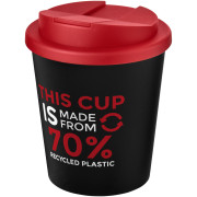 Hrnček z recyklátu s objemom 250 ml s viečkom odolným proti rozliatiu Americano® Espresso Eco