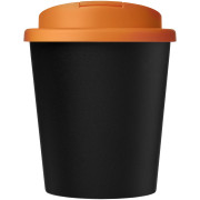Hrnček z recyklátu s objemom 250 ml s viečkom odolným proti rozliatiu Americano® Espresso Eco