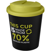 Hrnček z recyklátu s objemom 250 ml s viečkom odolným proti rozliatiu Americano® Espresso Eco