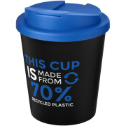 Hrnček z recyklátu s objemom 250 ml s viečkom odolným proti rozliatiu Americano® Espresso Eco