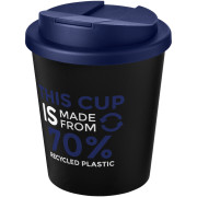 Hrnček z recyklátu s objemom 250 ml s viečkom odolným proti rozliatiu Americano® Espresso Eco