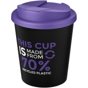 Hrnček z recyklátu s objemom 250 ml s viečkom odolným proti rozliatiu Americano® Espresso Eco
