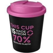 Hrnček z recyklátu s objemom 250 ml s viečkom odolným proti rozliatiu Americano® Espresso Eco