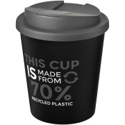 Hrnček z recyklátu s objemom 250 ml s viečkom odolným proti rozliatiu Americano® Espresso Eco