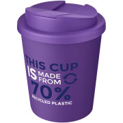 Hrnček z recyklátu s objemom 250 ml s viečkom odolným proti rozliatiu Americano® Espresso Eco