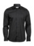 Košeľa Stretch Luxury Shirt - Tee Jays, farba - čierna, veľkosť - S