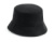 Recycled Polyester Bucket Hat - Beechfield, farba - čierna, veľkosť - S/M