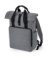 Recyklovaný ruksak Twin Handle Roll-Top Laptop - Bag Base, farba - grey marl, veľkosť - One Size