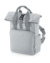 Recyklovaný ruksak Mini Twin Handle Roll-Top - Bag Base, farba - light grey, veľkosť - One Size