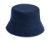Detský klobúk Junior Organic Cotton Bucket Hat - Beechfield, farba - navy, veľkosť - S/M