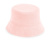 Detský klobúk Junior Organic Cotton Bucket Hat - Beechfield, farba - powder pink, veľkosť - S/M